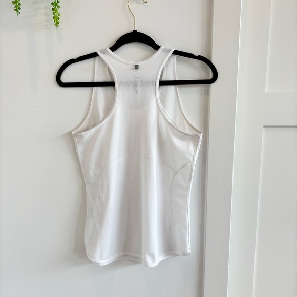 Nike Dri-Fit Women's White Mesh Racerback Running Tank Top Size Small - Picture 5 of 10
